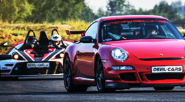 KTM X-BOW vs. Porsche GT3 